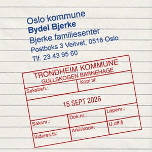 Stempler for kommuner