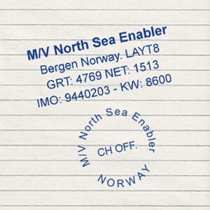 Stempler for skip og sjøfart