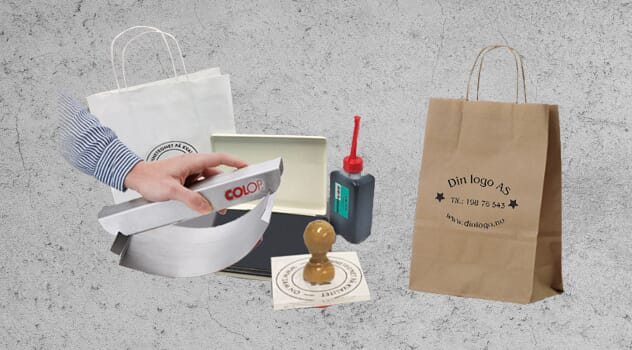 Store stempler for merking av papirposer – et rimelig og fleksibelt alternativ